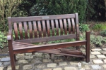 Damaged Whalley Bench