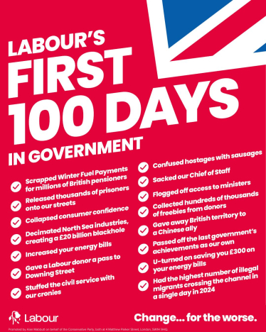 Labours First 100 Days 